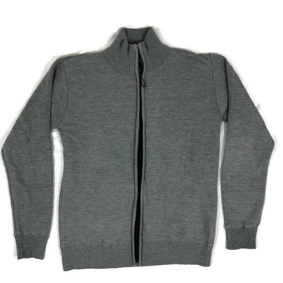 Other - Canyon Creek Men’s Zip Up Cardigan Grey Medium